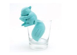 Graces Dawn&reg; Faucet Tea Infuser 100% Food Grade Silicone Available dishwasher for cleaning (Squirrel Shape) N3
