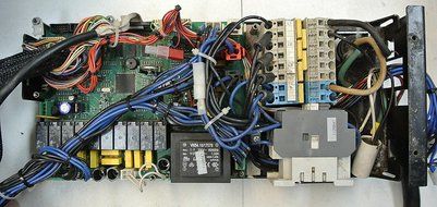 Faema E92 Elite A/4 Espresso Machine Replacement Part - Main Motherboard w Circuit Breakers/Thermometer/ALL WIRING N5