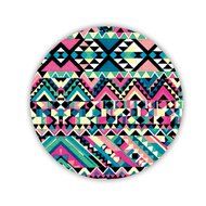 Generic Kawaii Mdf Design With Aztec Tribal Pattern Coaster N3