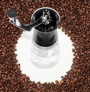 Ceramic Coffee Mill by Sovrano Int&#039;l ~ Manual Conical Burr Grinder~ Professional Grade Ceramic Burrs N3