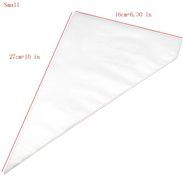 PASTRY BAG - 100 PIECES -10 Inch Extra Thick Disposable Cake / Cupcake Decorating Piping Icing Bags Set - Large... N4