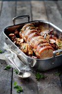 Le Creuset Tri-Ply Stainless Steel Roasting Pan N6