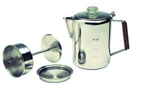 Texsport Stainless Steel Coffee Percolator N3