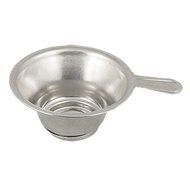 Stainless Steel Tea Strainer with Handle Silver Tone