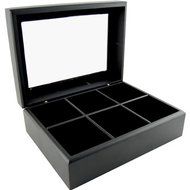 Wooden 6 Chamber Tea Bag Chest by Pride Of India N2