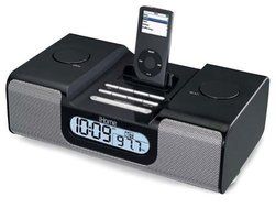 iHome iH2 Clock Radio for iPod (Black) (Discontinued by Manufacturer) N2