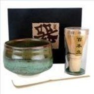Happy Sales Tea Ceremony Set Bowl and Whisk
