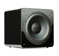 SVS SB2000 Piano Gloss 12'' 500-watt Powered Subwoofer + SVS SoundPath Subwoofer Isolation System 4-Pack + Monster... N2