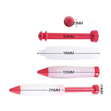 Y&XL&H Cake Decorating Chocolate Sauce Write Pen Cream Decorating Pen Bake Cake Decorating Tools N2