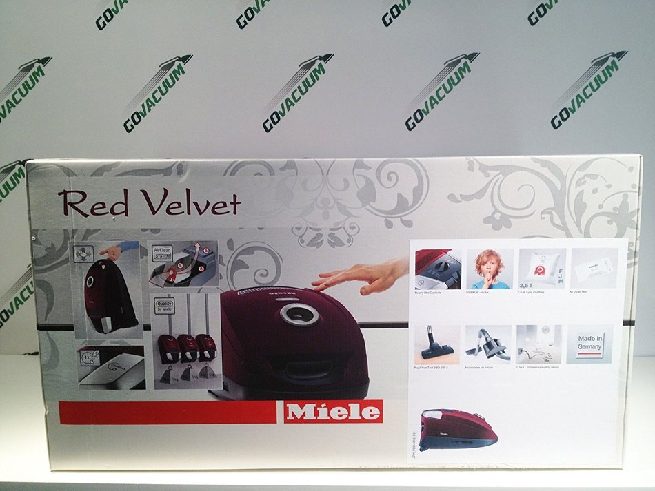 Miele Red Velvet Canister, S6270 N5