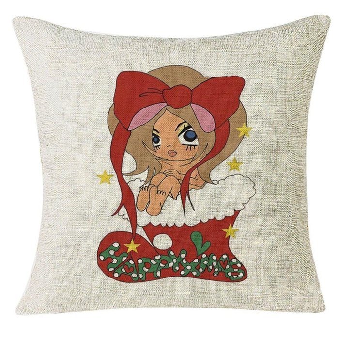 Christmas Pillow Case,Beautyvan Xmas Christmas Festival Sofa Home Decoration Socks Pillow Case Cushion Cover (L) N5