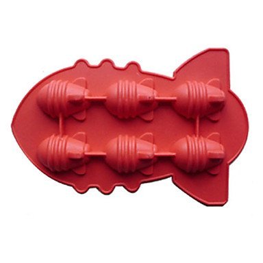 Y&XL&H Silicone Atomic Bomb Shape Ice Cube Freeze Mold Ice Cream Tools 3D Shape Ice Tray Cool(Random Color) N5