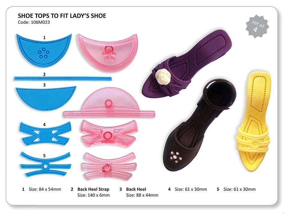 JEM Cutters Lady's Shoe Top Cutter Set