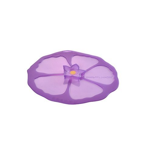 Charles Viancin Purple Hibiscus Lid - Large 11" N2