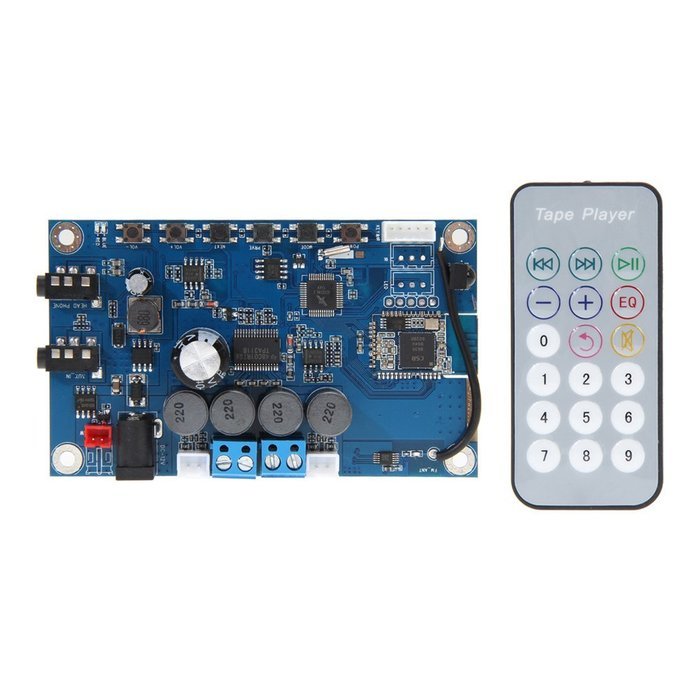 Alloet New TS-BTP2502 60W+60W Bluetooth 4.1 Wireless Audio Radio AUX Amplifier Board N3