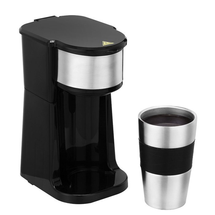 Coffee Machine Yummy Sam&reg; Professional Coffee Maker Single Serve Personal Filter Dispensing Coffee Machine 2 in... N2