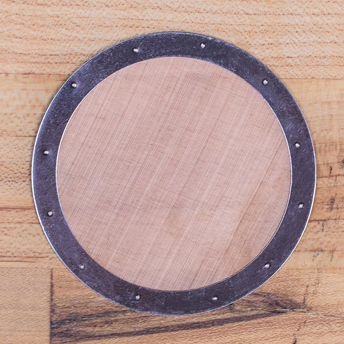 Simple Life Cycle Reusable AeroPress Filter Disc- Premium Stainless Steel (1, Bronze) N2