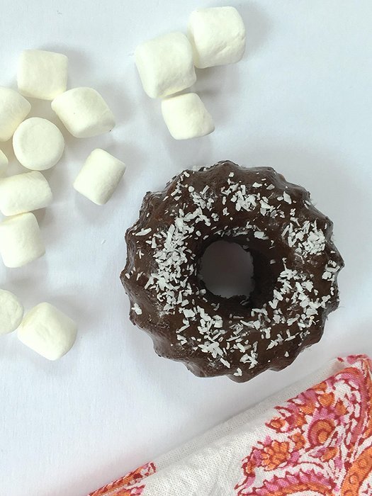 1 Pack 6 Cavity Donut Pan BONUS EBOOK! 100% Food Grade Top Silicone Baking Pan, BPA-Free, Non-Stick, Full Size... N7