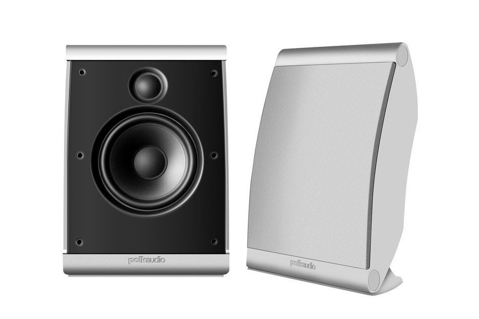 Polk Audio OWM3 On-Wall Speaker (Pair, Black) N3