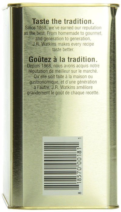 Watkins Assorted Food Coloring, Red/Yellow/Green/Blue, 1.2 Ounce N39