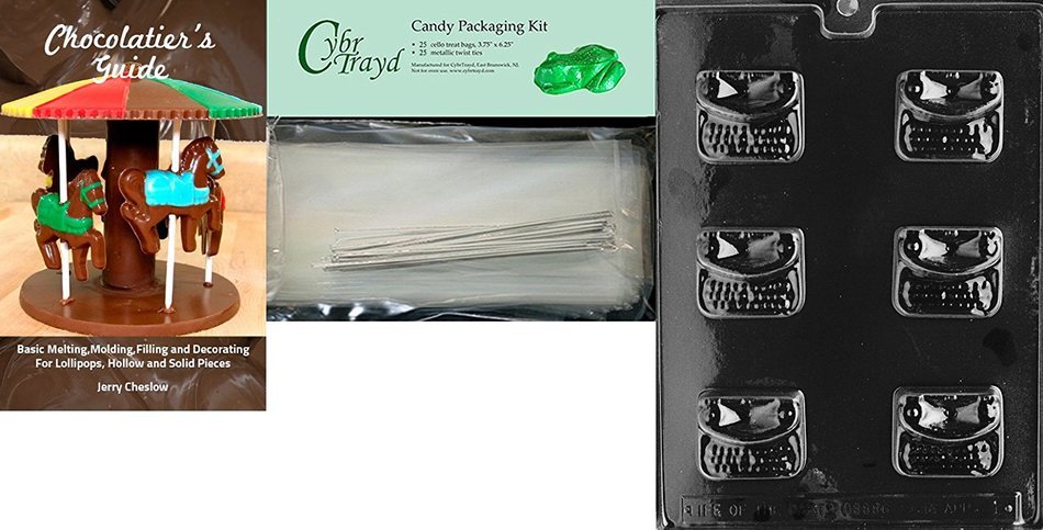 Cybrtrayd J001 Typewriter Jobs Chocolate Candy Mold N3