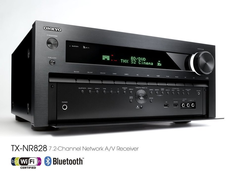 Onkyo TX-NR828 7.2-Channel Wireless Network A/V Receiver N2
