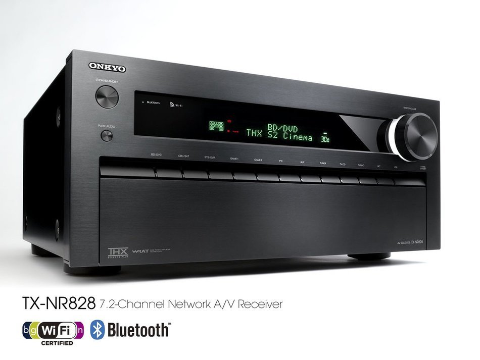 Onkyo TX-NR828 7.2-Channel Wireless Network A/V Receiver N4