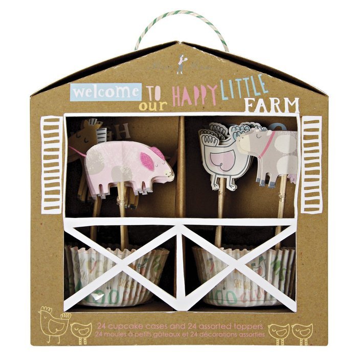 Meri Meri Cupacake Kits, Happy Little Farm