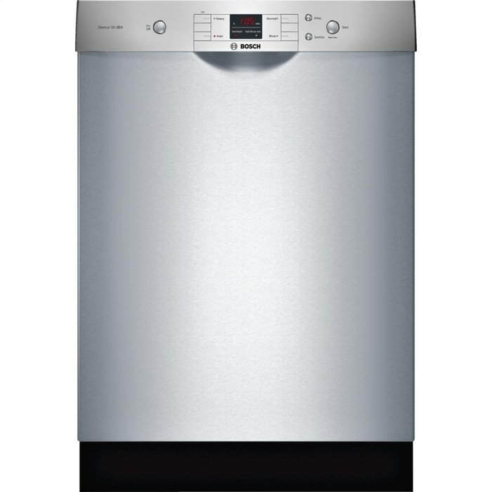 Bosch SHE33T55UC 300 Series 24" Dishwasher in Stainless Steel N3