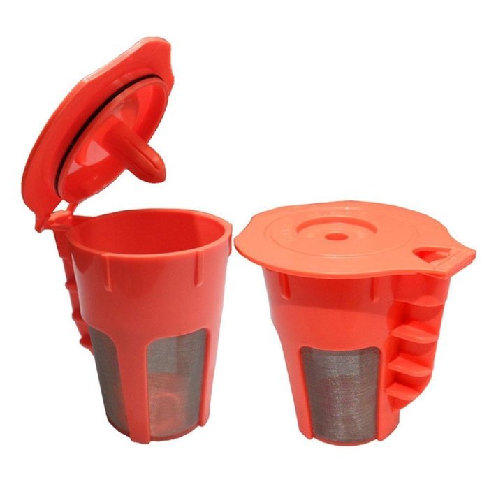 Leegoal(TM) Reusable Coffee Filter and Refillable K Cup For Keurig 2.0 and 1.0 Brewers, Purple N34