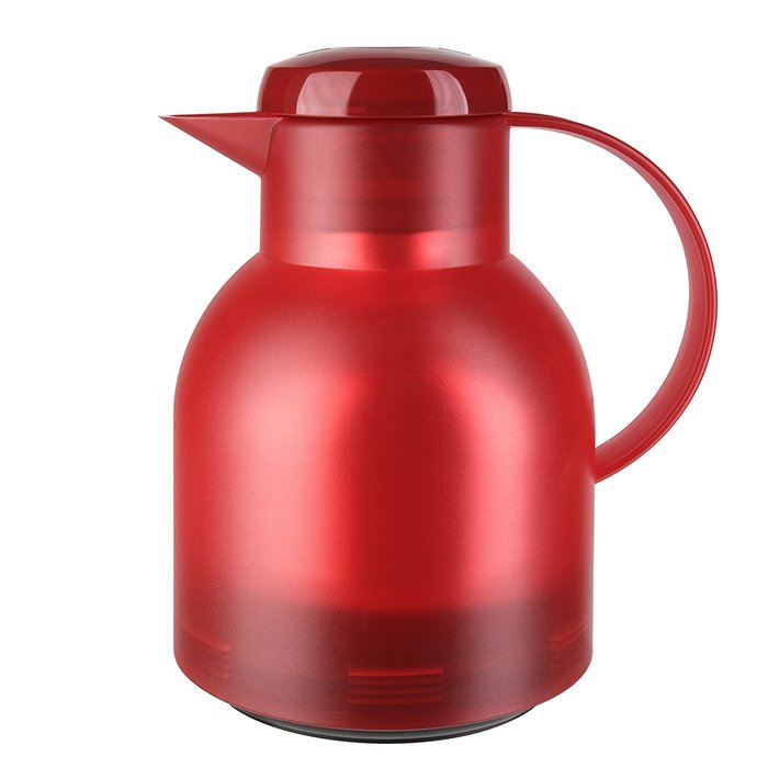 Emsa Samba Quick Press Insulated Server, 34-Ounce, Translucent Eggplant N62