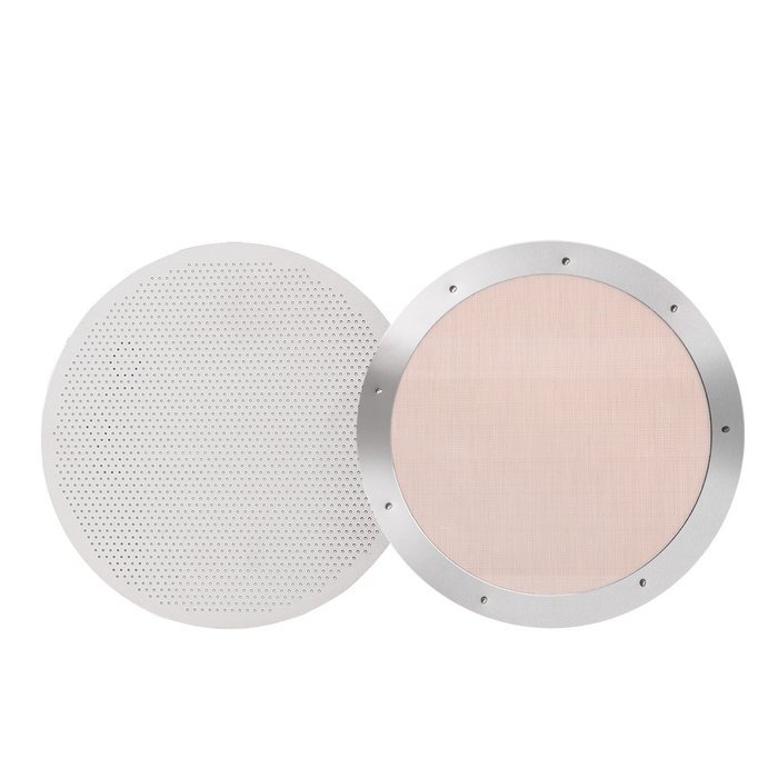 Nicelucky 2 Pieces Gold Reusable Stainless Steel Filters and 2 Pieces Disk Filter for AeroPress Coffee Makers... N3