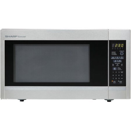 Sharp R559YW Carousel 1.8 cu ft 1100W Countertop Microwave Oven /Color ...