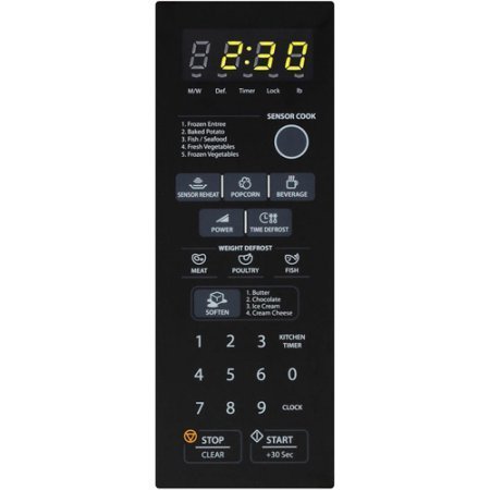 Sharp R559YW Carousel 1.8 cu ft 1100W Countertop Microwave Oven /Color:Stainless Steel N4