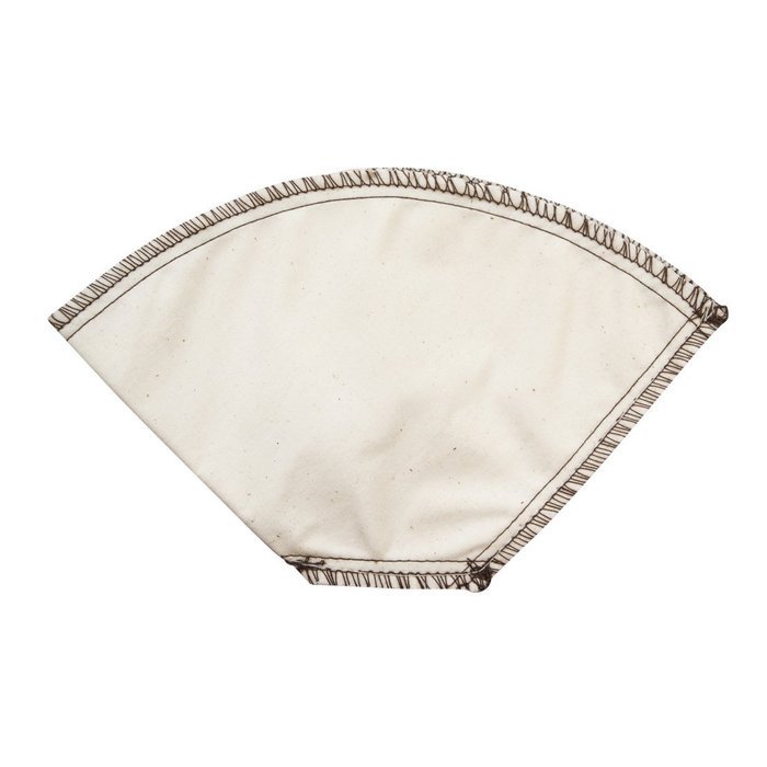 Cotton Coffee Sock for Pour-Over Cones #2 Reusable Coffee Filters (3-Pack) Handmade by Hide & Drink N2