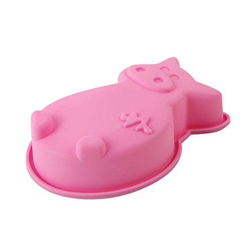 animal jelly moulds pig shaped cake decorating tools cake silicone cake molds baking tools for cakes soap mold... N4
