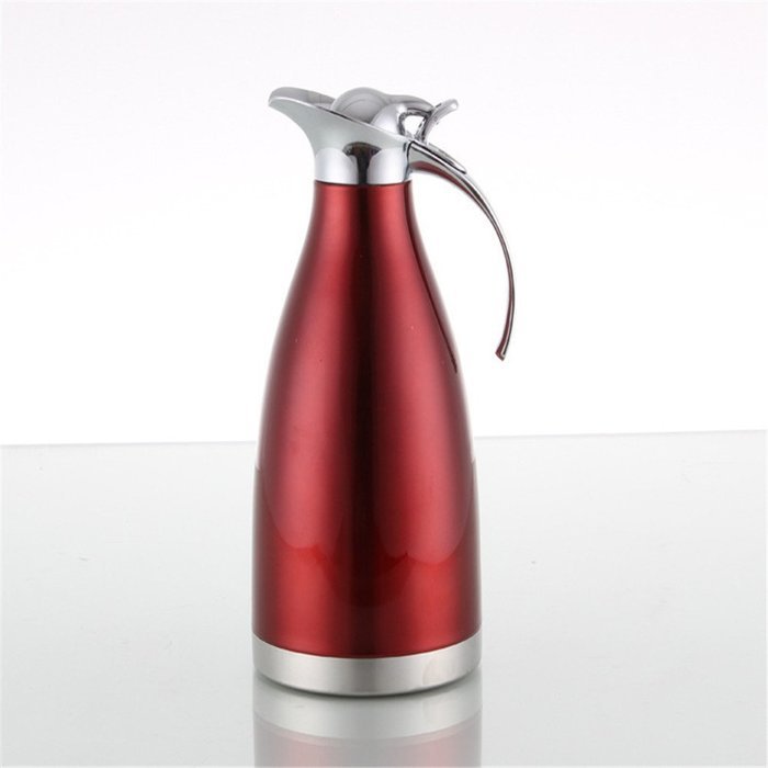 Buy Allamazing Stainless Steel Vacuum Insulated Thermal Carafe Double Wall Coffee Pot Water Pitcher 2L Capacity... N6