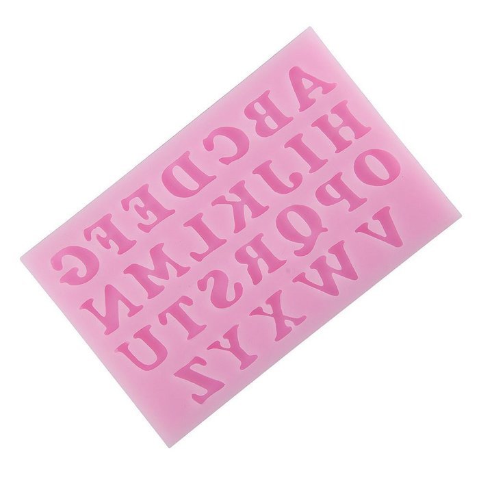 GHMZ Alphabet Letter Shape Party Silicone Cake Molds