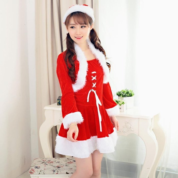 Christmas Costume Fancy Dress ,BeautyVan Women Sexy Santa Christmas Costume Fancy Dress Xmas Office Party Outfit N39