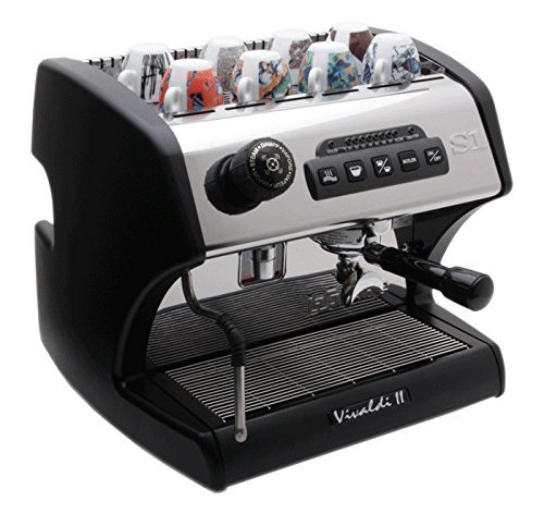 La Spaziale Vivaldi II Dual Boiler BLACK Espresso Machine N4