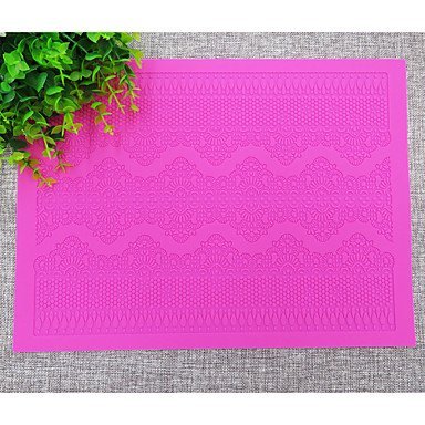 Sher Cake Lace Mold, Silicone Lace Moulds,Fondant Silicone Molds For Cake Decorating