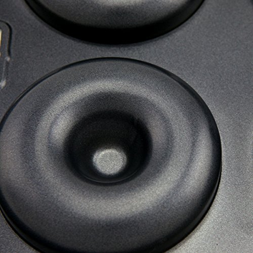6 Cavities Holes Nonstick Carbon Steel Doughnut Mold Mould Cake Biscuit Pan Molds N2