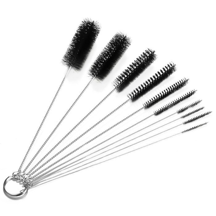 eBoot 8.2 Inch Nylon Tube Brush Pipe Cleaning Brushes with Packing Box, Set of 10 N4