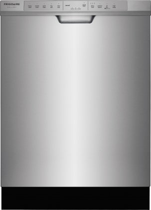 Frigidaire FGCD2444SA 24" Built In Full Console Dishwasher with 5 Wash Cycles, in Stainless Steel with Matching...