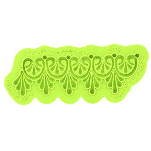 Earlene's Enhanced Lace "Betty" Mold by Marvelous Molds