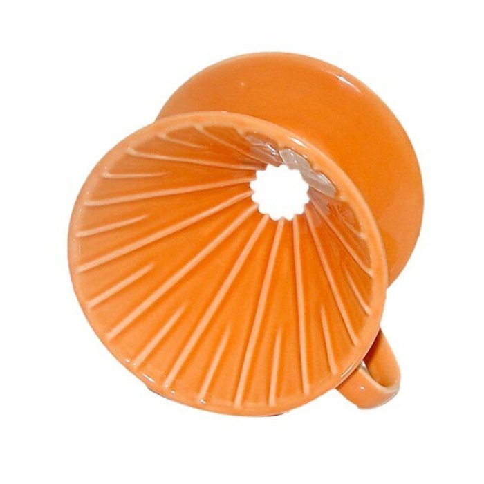 Ocathnon VDG-02B V60 Glass Coffee Dripper Clever Coffee Filter 300ML (Flannel Filtering bag is included) Glass... N24