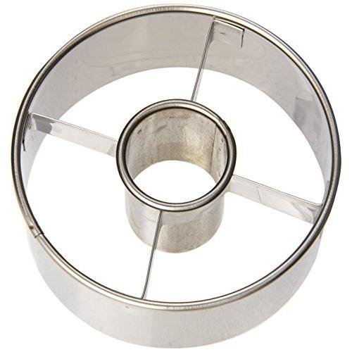 Ateco 3-1/2-Inch Stainless Steel Doughnut Cutter, Slices Easily Through Dough, New