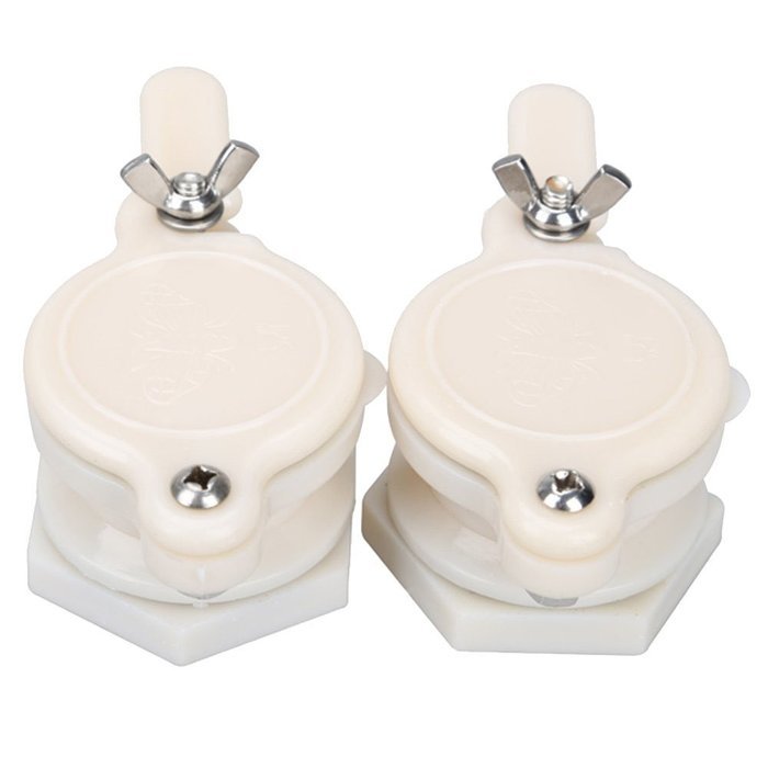 Honey Gate Valve - SODIAL(R) 2pcs Nylon Honey Gate Valve Honey Extractor Honey Tap N2