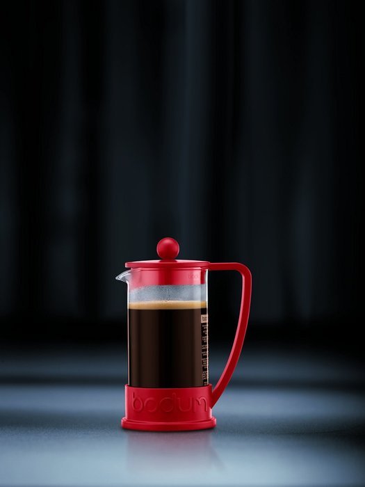Bodum Brazil Three Cup French Press Coffee Maker - Red N3