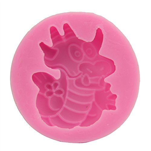 Let'S Diy Dragon King Cake Chocolate Silicone Moulds for Jelly Jello Ice Sugar Fondant Soap Molds Cooking Tools N3